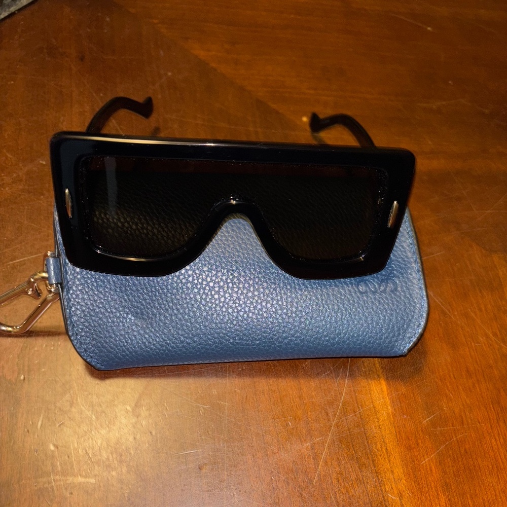 LOEWE Chunky Anagram Mask Sunglasses